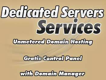 Discounted dedicated web hosting service
